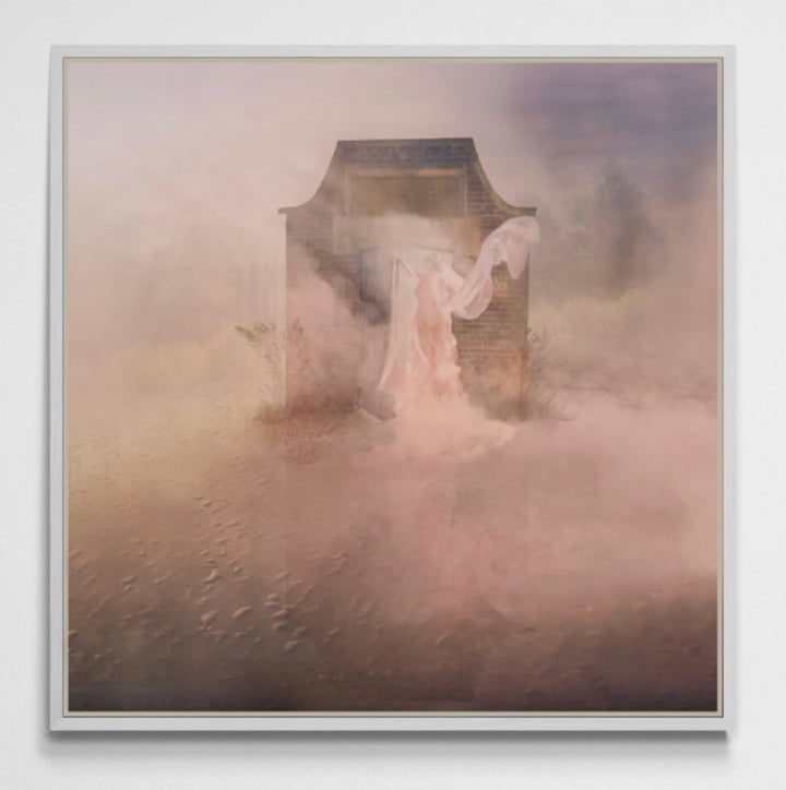 Original archival pigment print, fine art photograph Fine art photography — "The Doorway Home" · 76.2 × 76.2 cm by Louisa Pe…