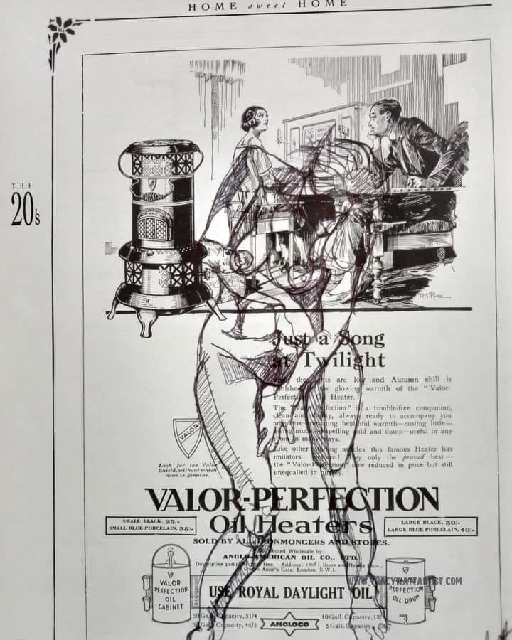 Original pen Female nude, Achromatic — "Valor" · 22 × 33 cm by Tracy Watt
