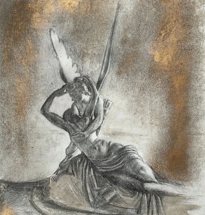 Psyche & Cupid (after Canova)