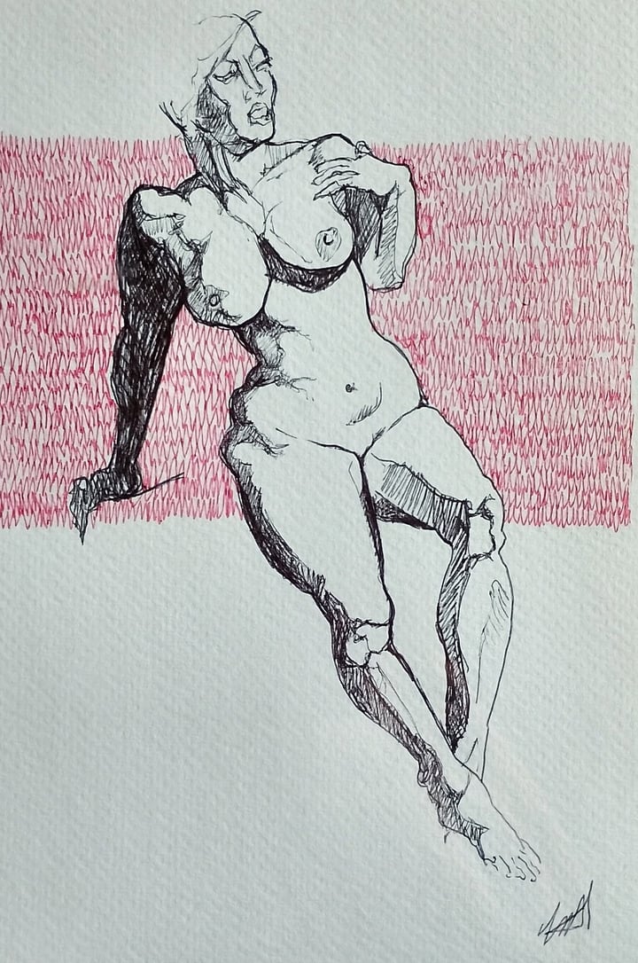 Life Study Sketch
