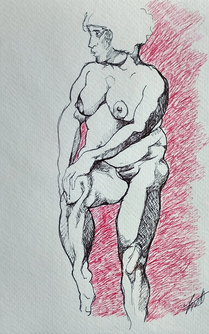 Life Study Sketch #41