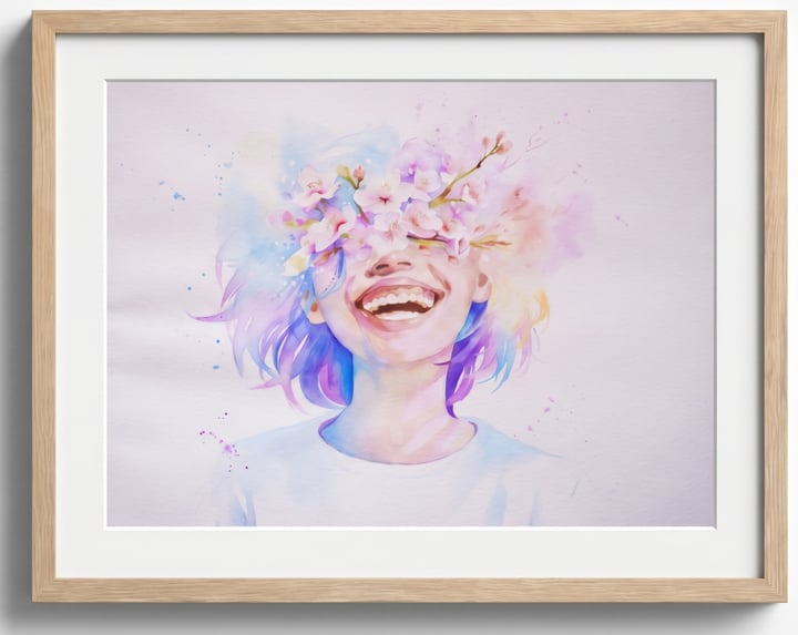 Sourire à pleines gencives
