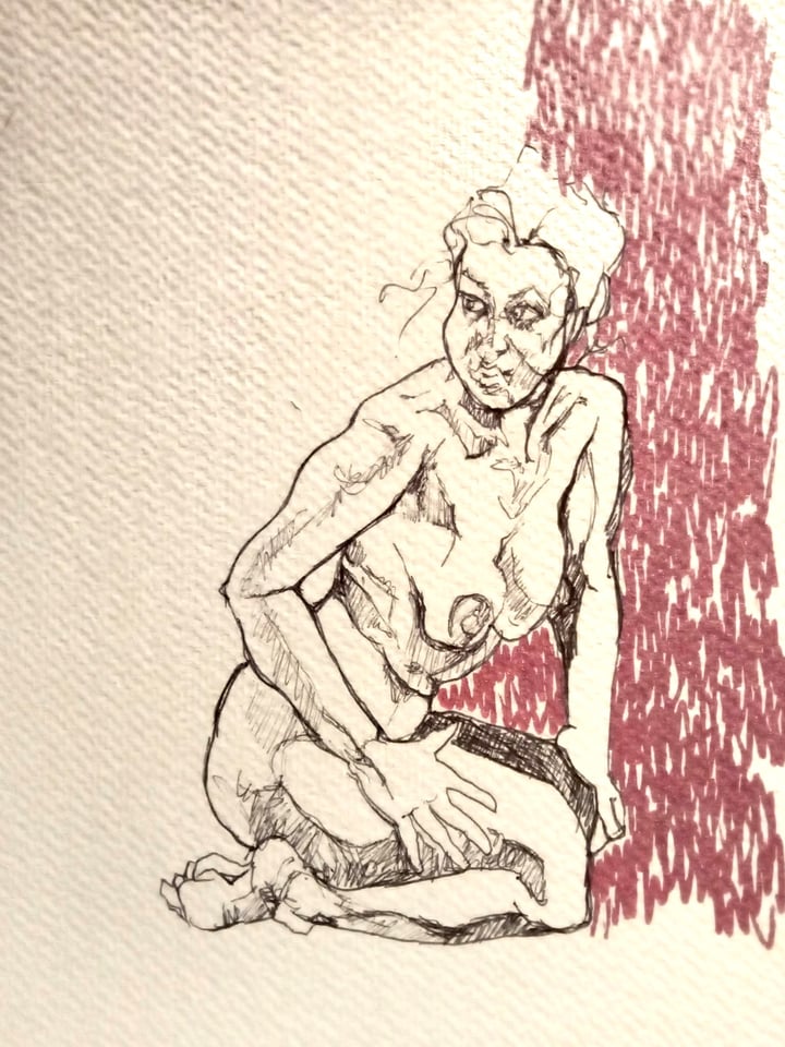 Life Study Sketch #33