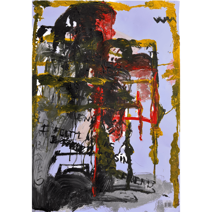 Original paintings portrait — "Untitled" · 42 × 27 cm by Kat Holmes