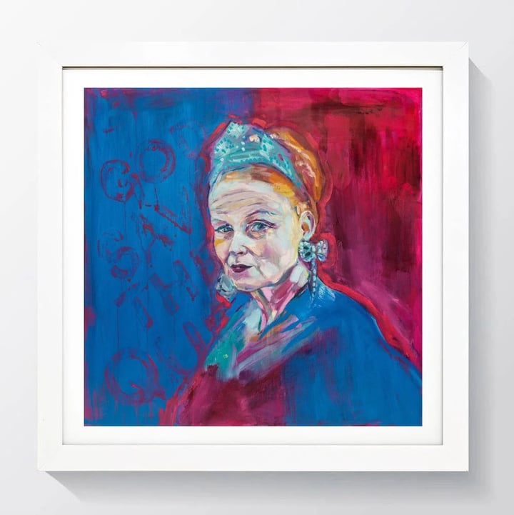 Dame Viv Giclée Print