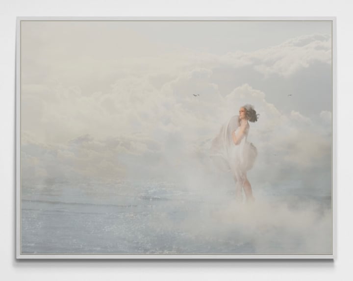Original archival pigment print, Fine art photography — "Head In The Clouds, 30x20inches" · 76.2 × 50.8 cm by Louisa Peacock