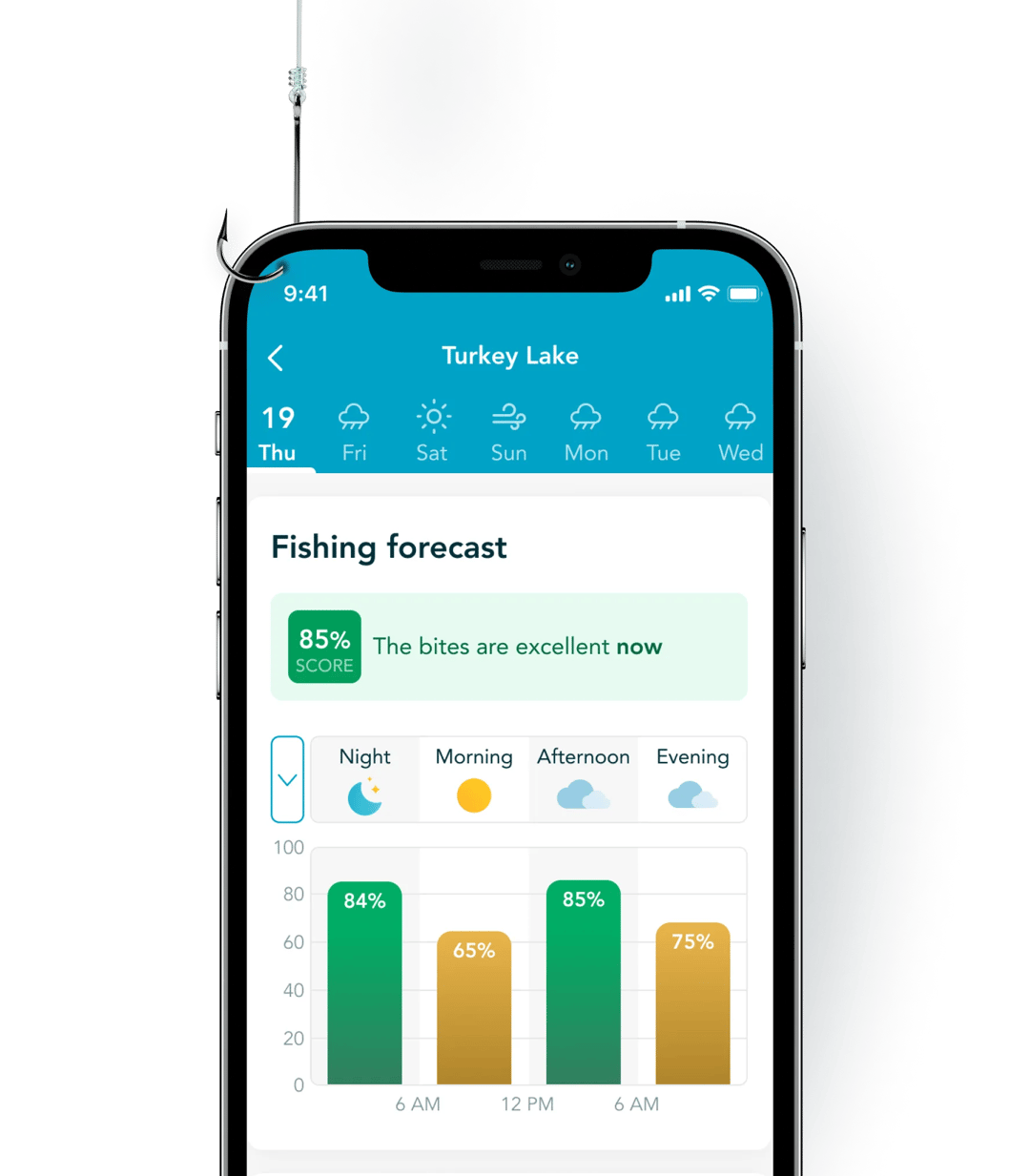 Desktop Choose The Right Time For Successful Fishing feature card image