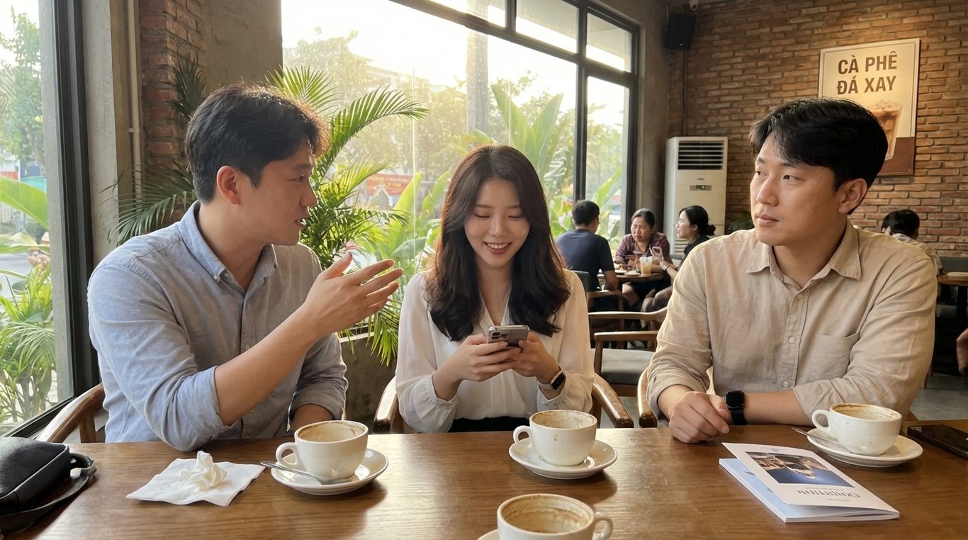 푸미흥 전시회 보고 커피 한 잔 이미지 1