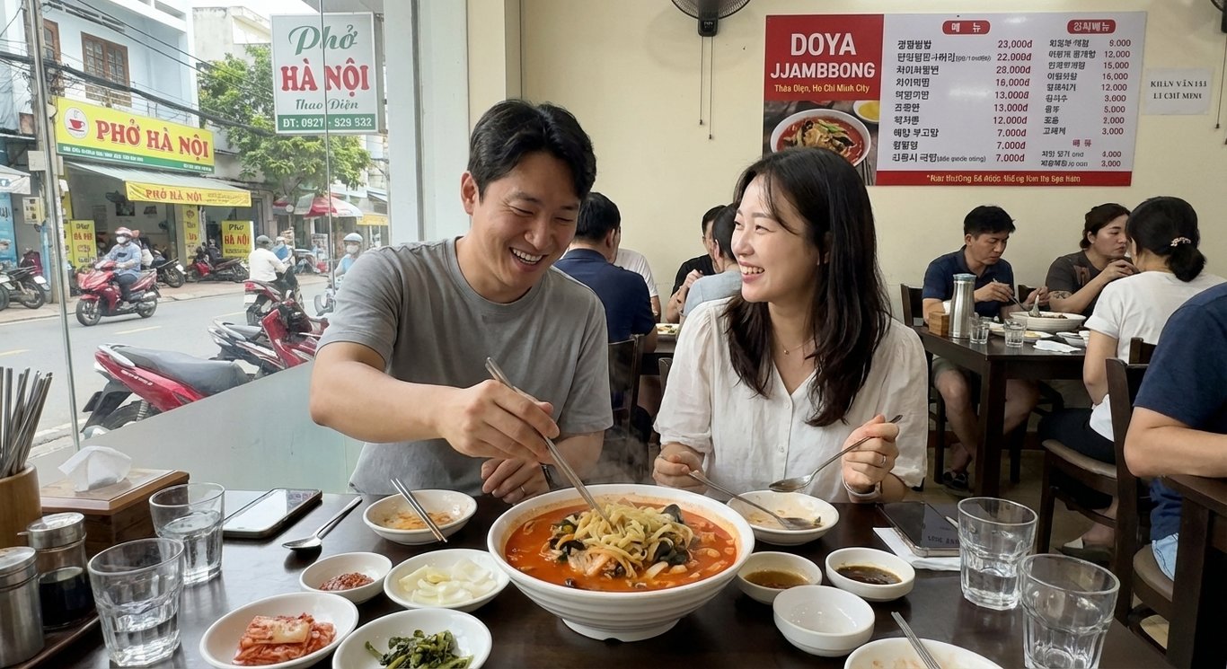 호치민 혼밥 탈출 번개 이미지 1