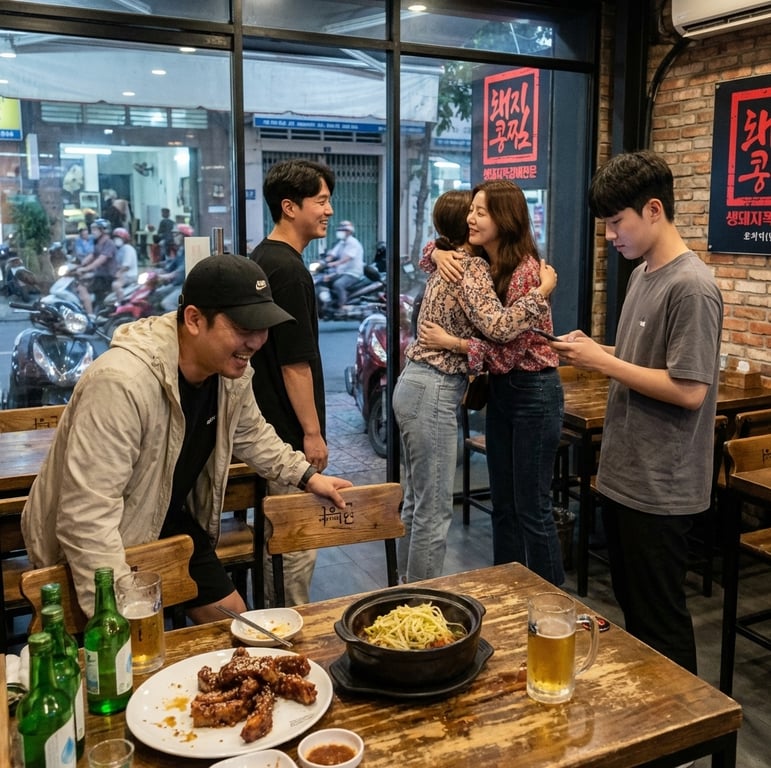 퇴근 후 4군 교민끼리 편하게 수다 이미지 1