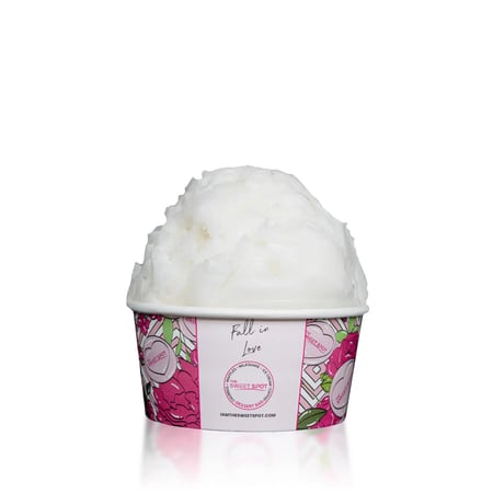 A refreshing and fruity lemon sorbet.