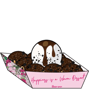 Mini Cookie Puffs with cookies and cream ice cream and OREO® cookies.