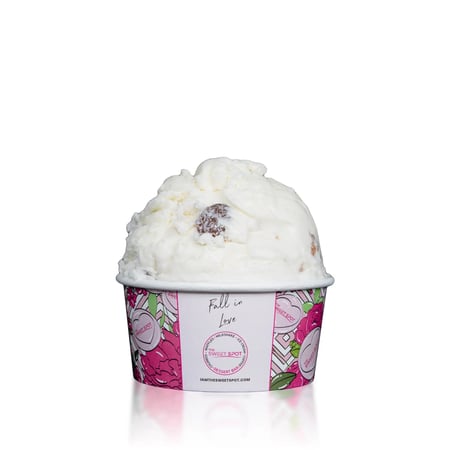 Rum-flavored ice cream with real raisins.
