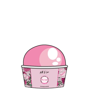 Toddler ice cream cup with one scoop