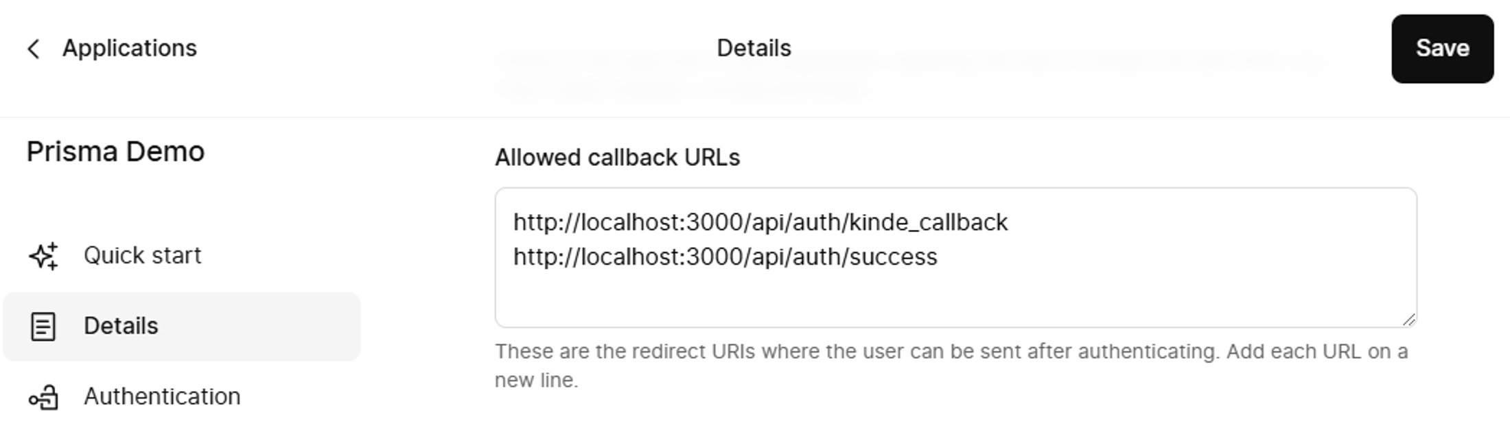 callback urls