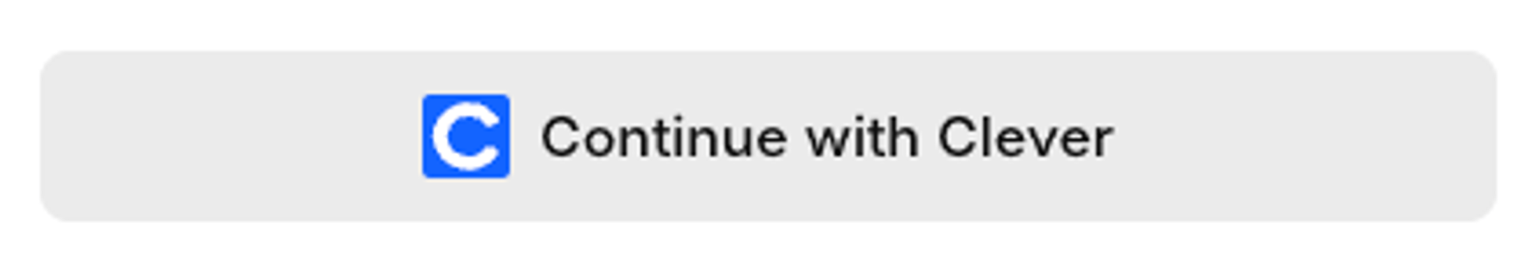 continue with clever button