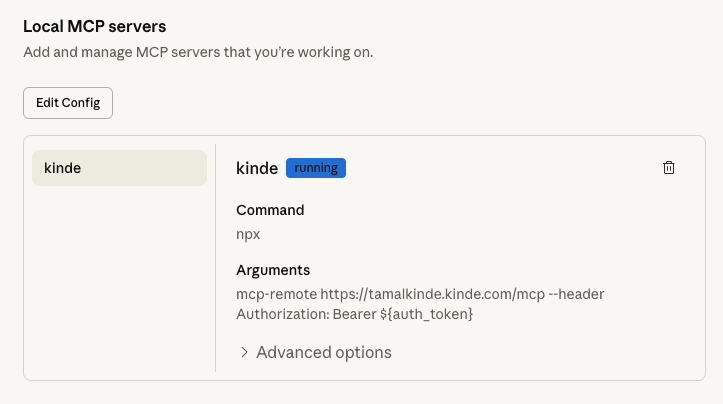 claude local MCP servers
