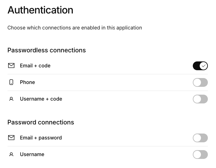 kinde auth strategies