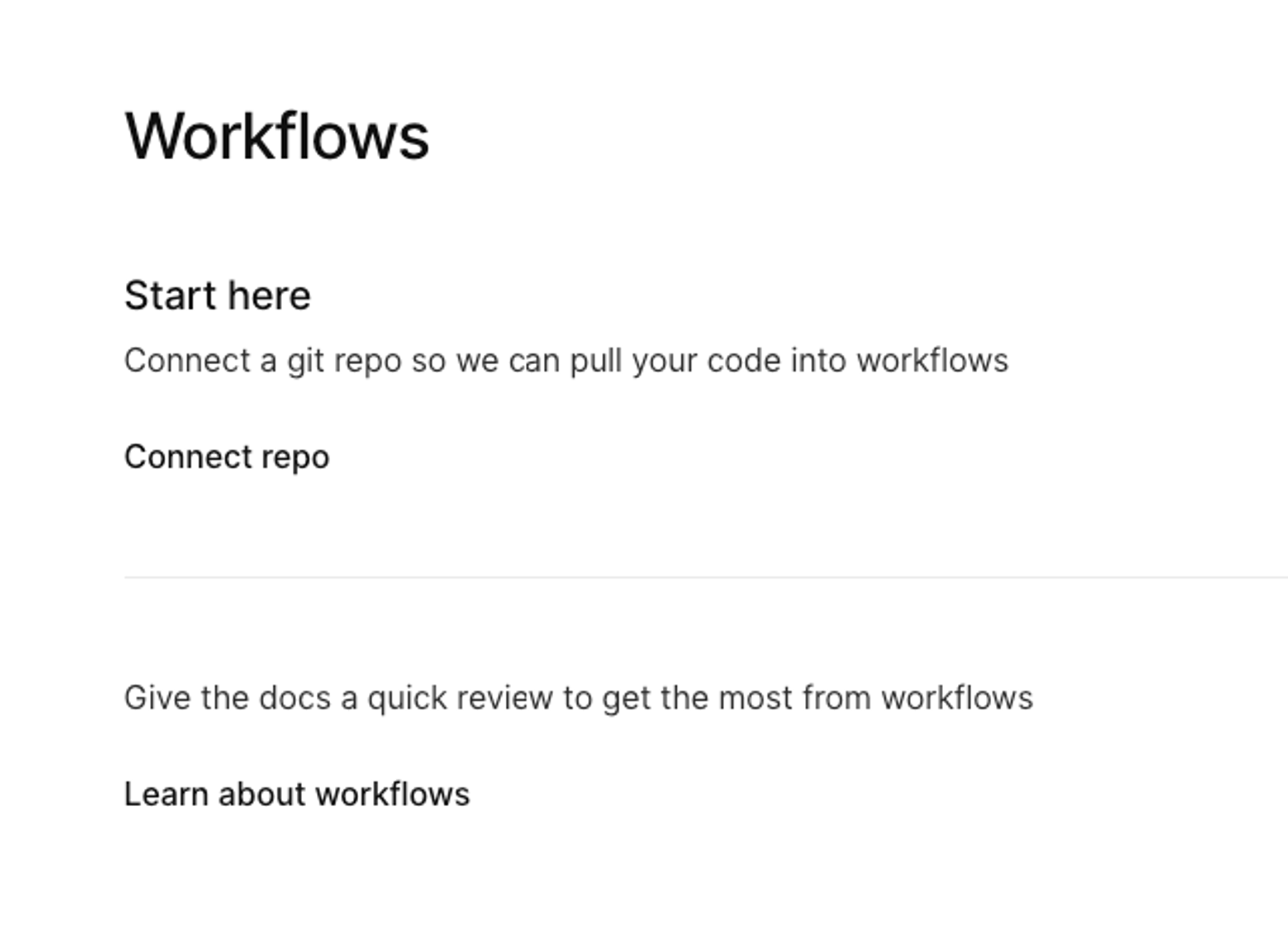Connect repo in Kinde