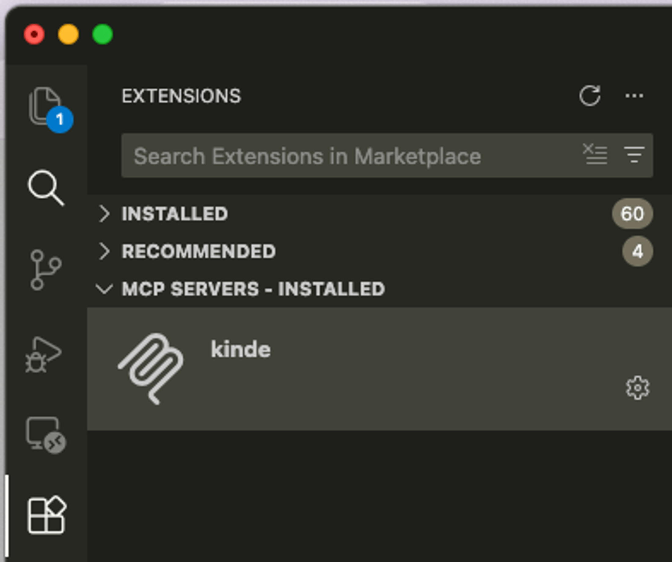 vs code MCP server enabled