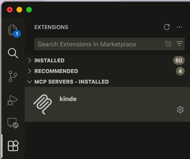 vs code MCP server enabled