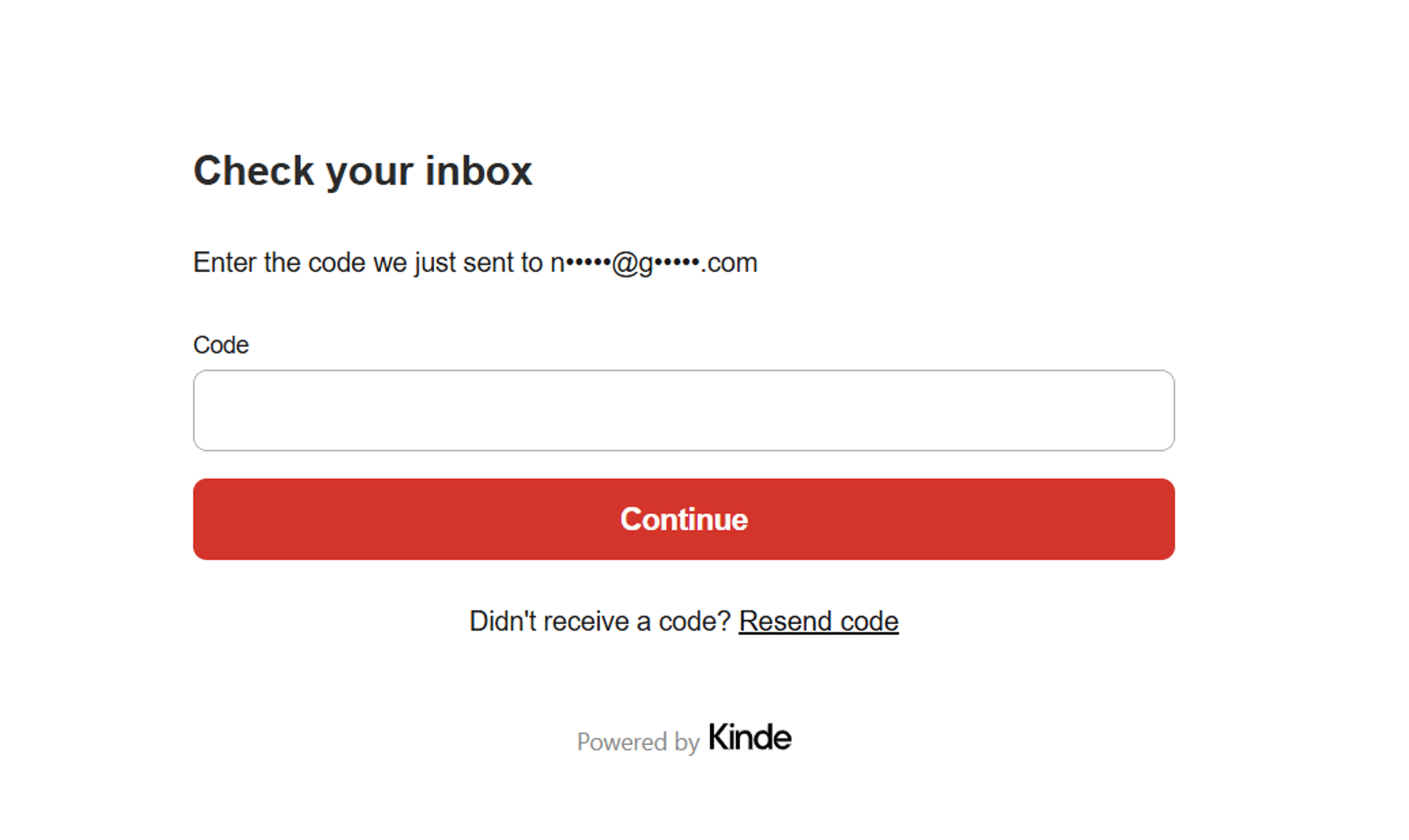 An image of how the page for the Next.js app looks after the conditional rendering is applied