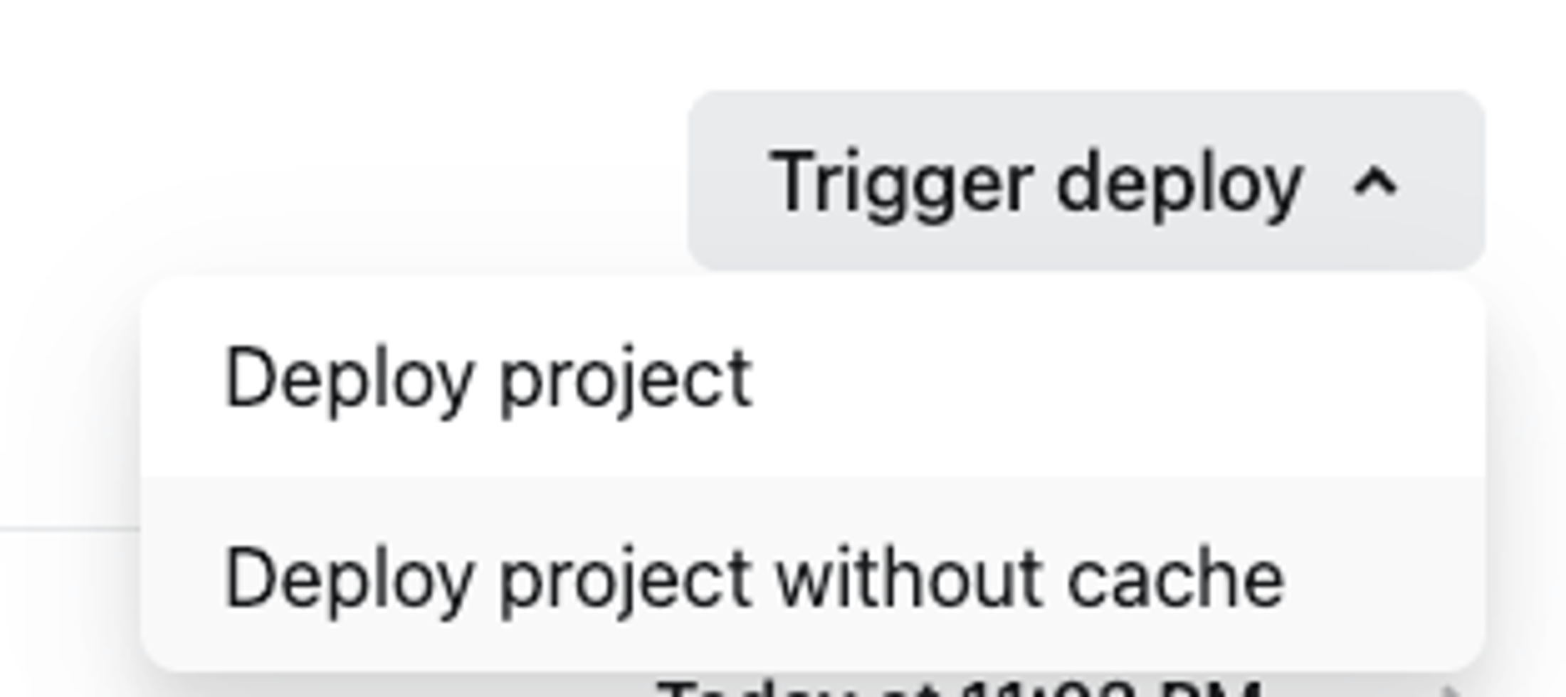 netlify trigger a new deploy