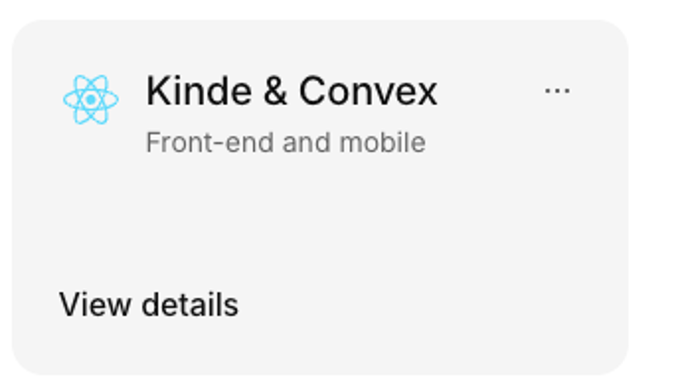 view application details