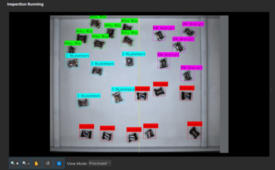 Counting on a Conveyor using AI