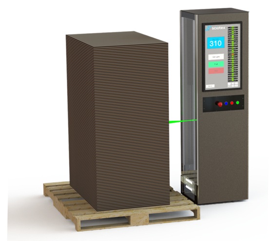 LayerCount fixed pallet counting system