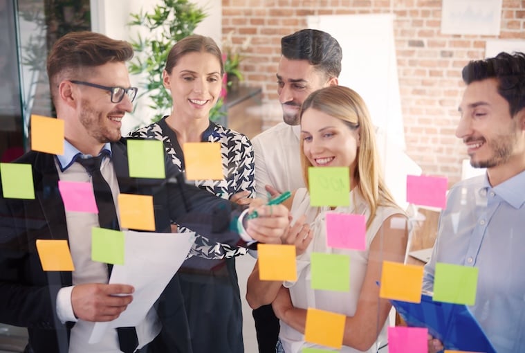 Kanban board to manage workflow and increase effiency