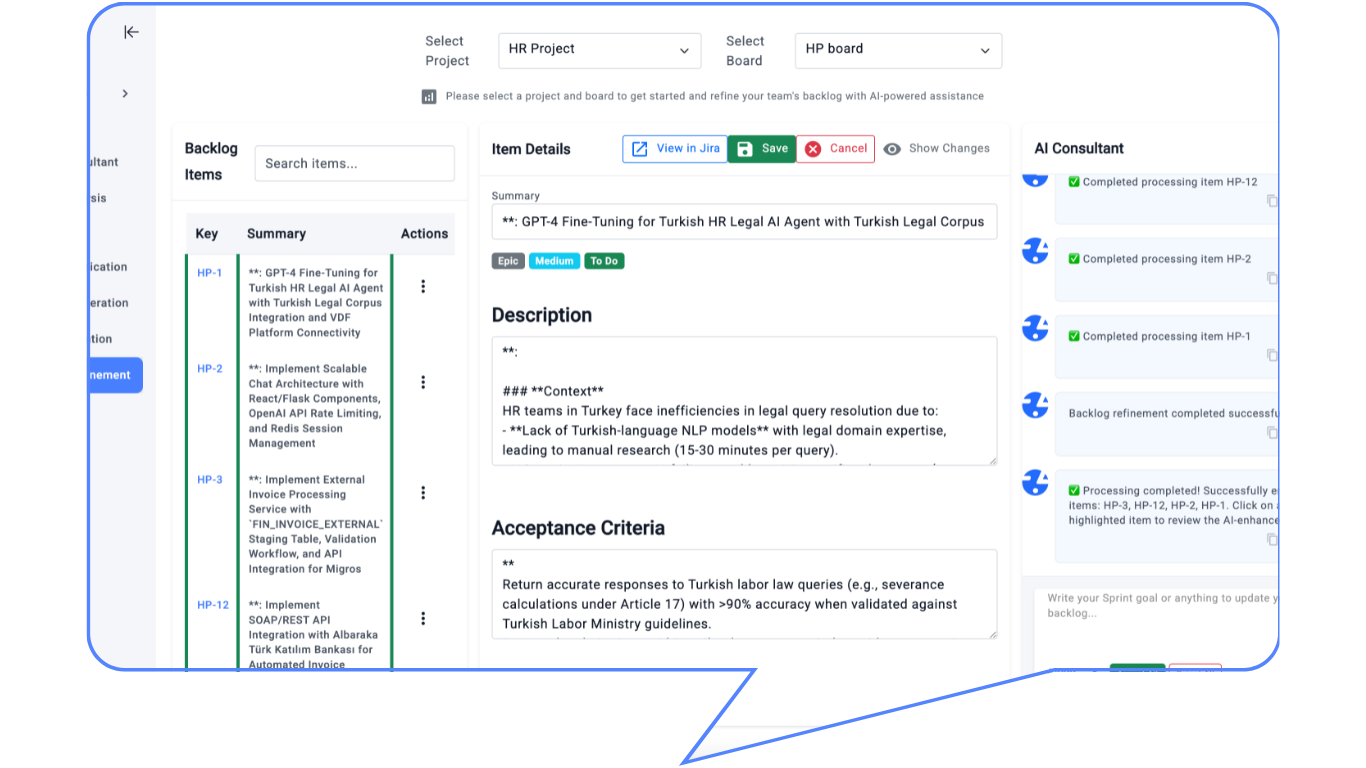 Backlog Management