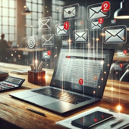 VDF AI contact illustration - customer support and communication
