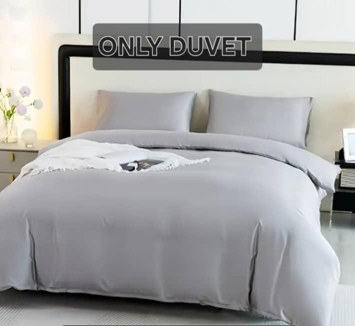 Duvet only without the form inside.