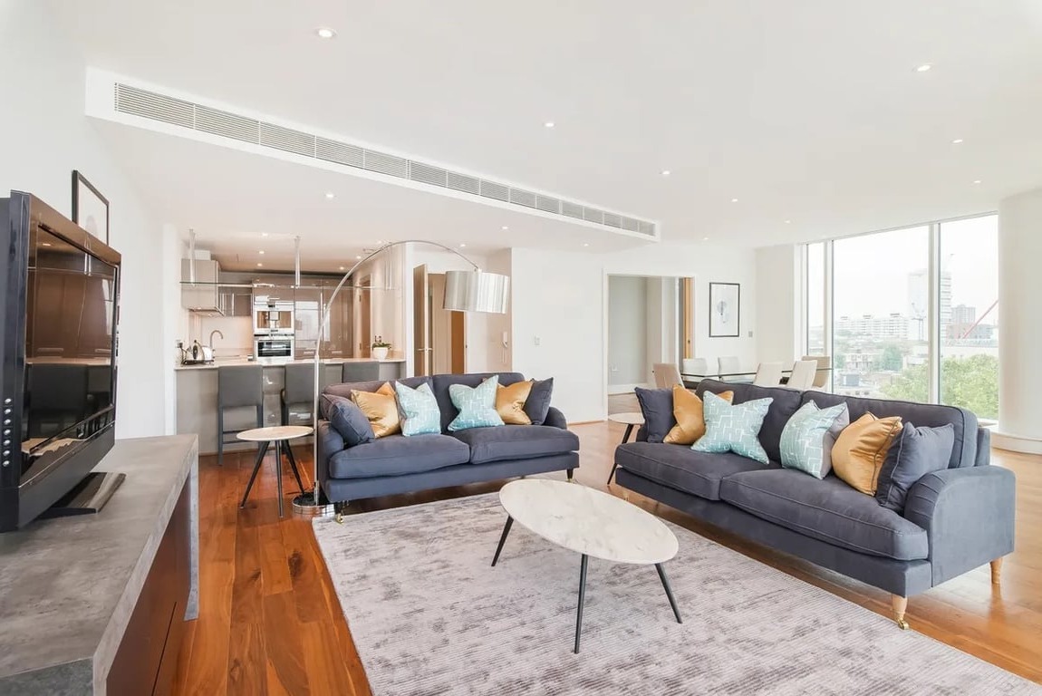 Two-bedroom apartment at Battersea Reach