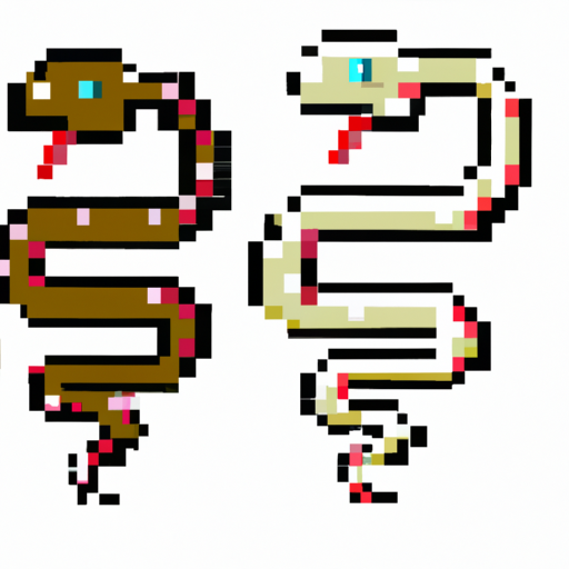 2 pythons.  --8bit