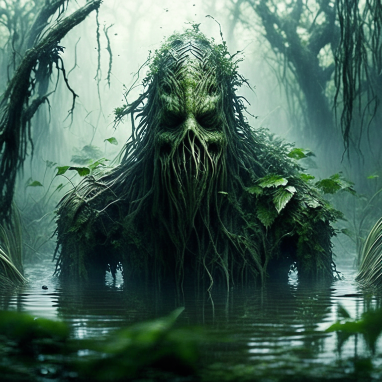 swamp thing rising from the swamp --stnes 