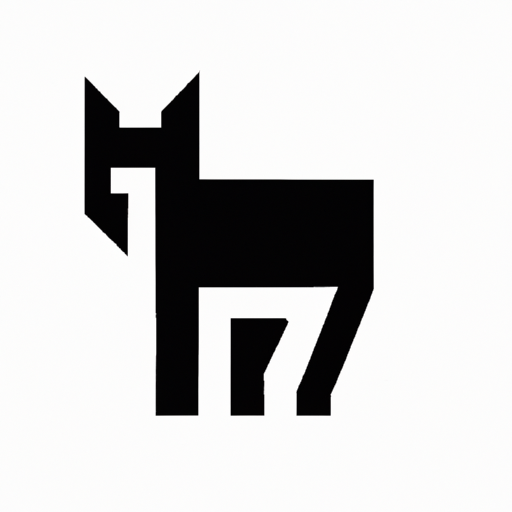 futuristic llama --logo