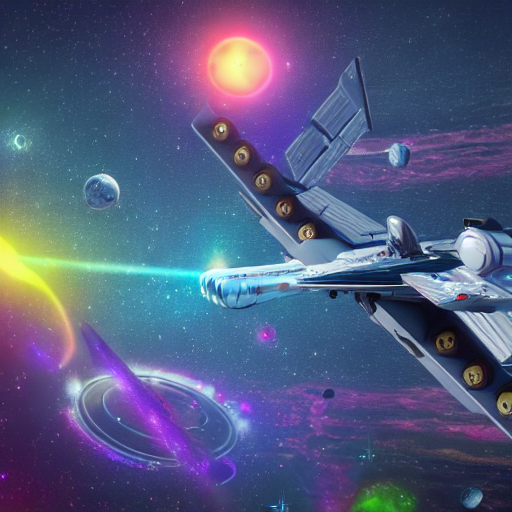  a space scene with a Vulcan saying Infinite diversity and infinite combinations --dream 