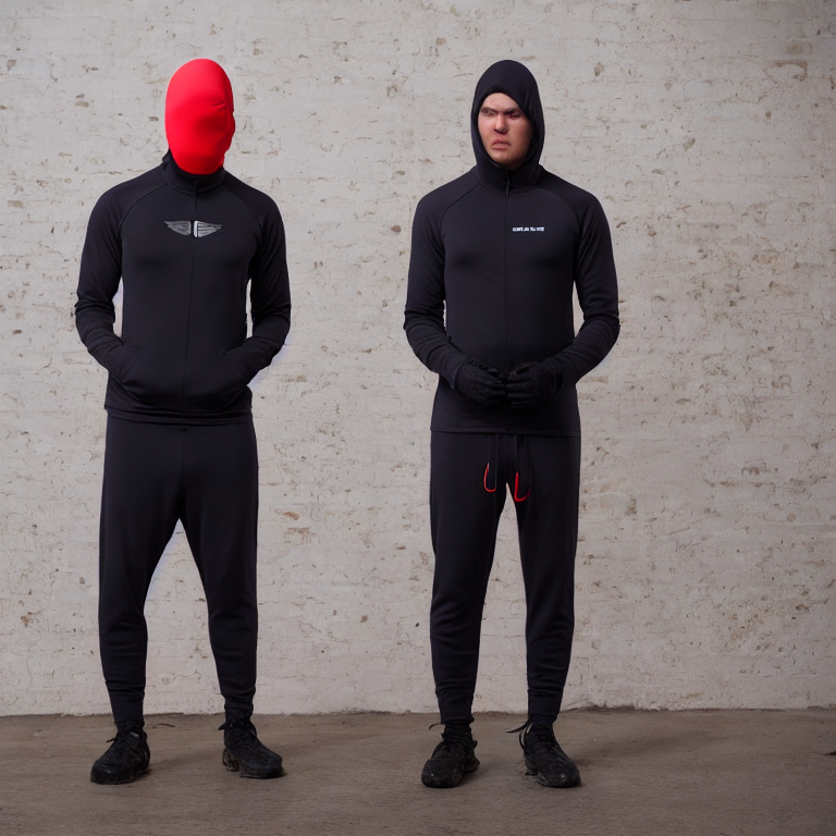 spies like us | thieves like us | vivid biomimetic sweatsuit          --bringo