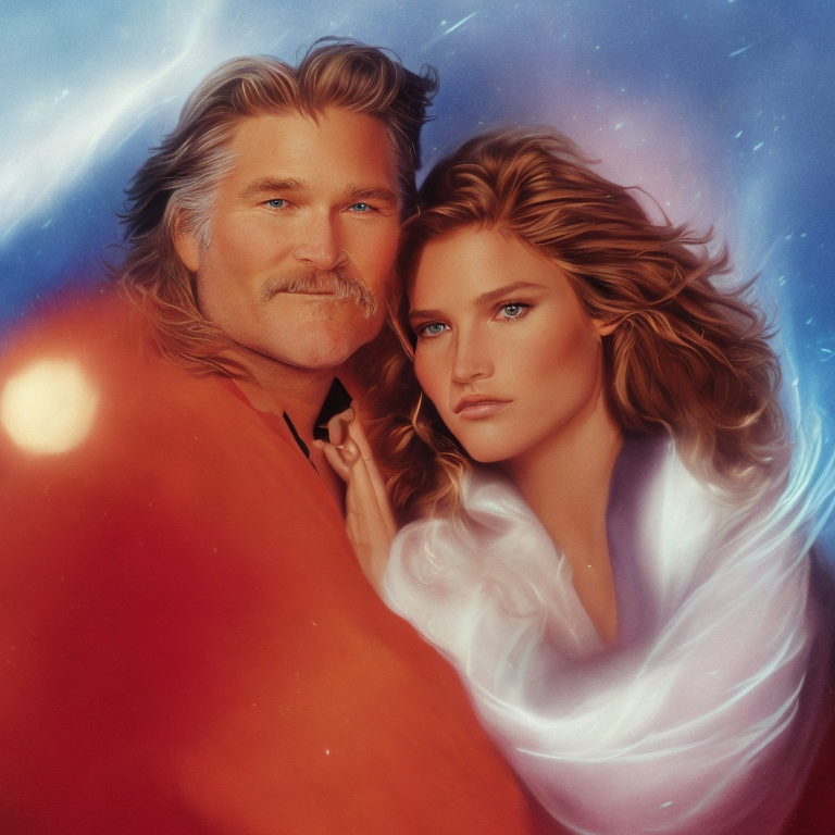 kurt russell or val kilmer invade the frozen tundra | in the style of galileo galilei 