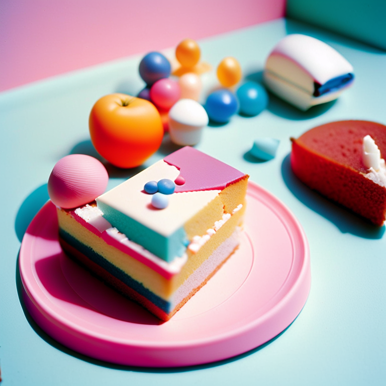 Cake shaped like everyday objects --fp1k