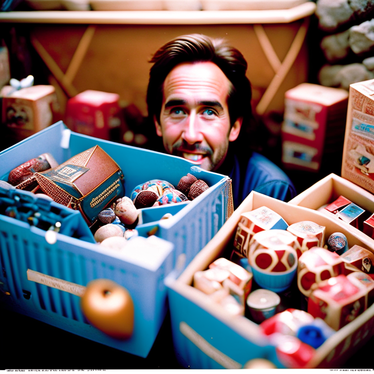 Nicholas Cage offers you a care package full of treasure treats  --fp1k