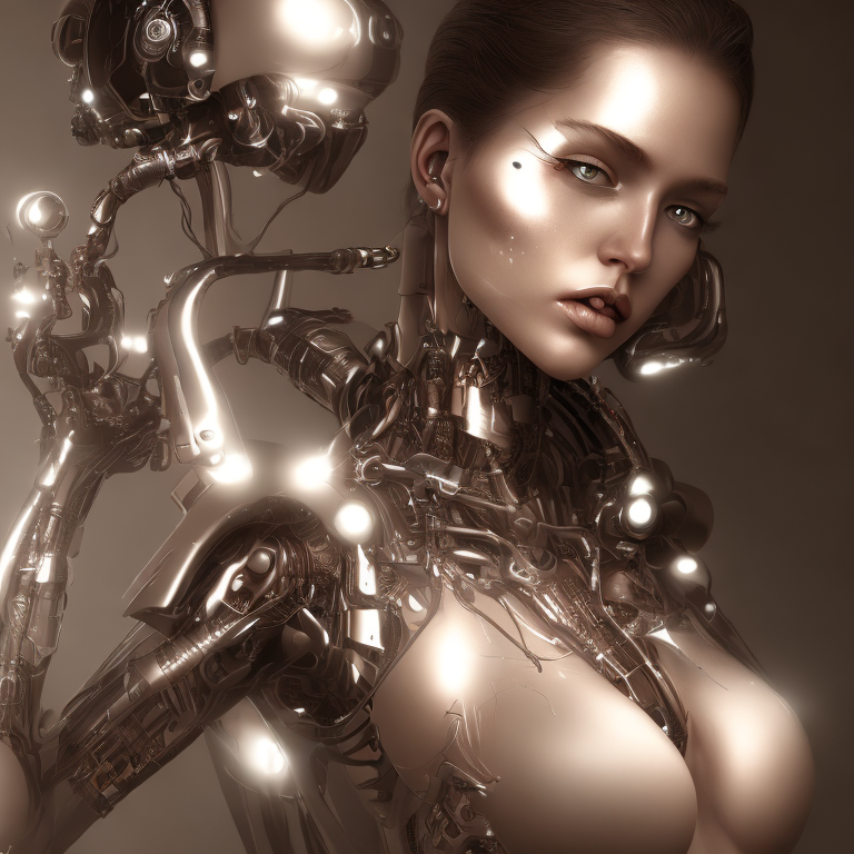 cyborg woman