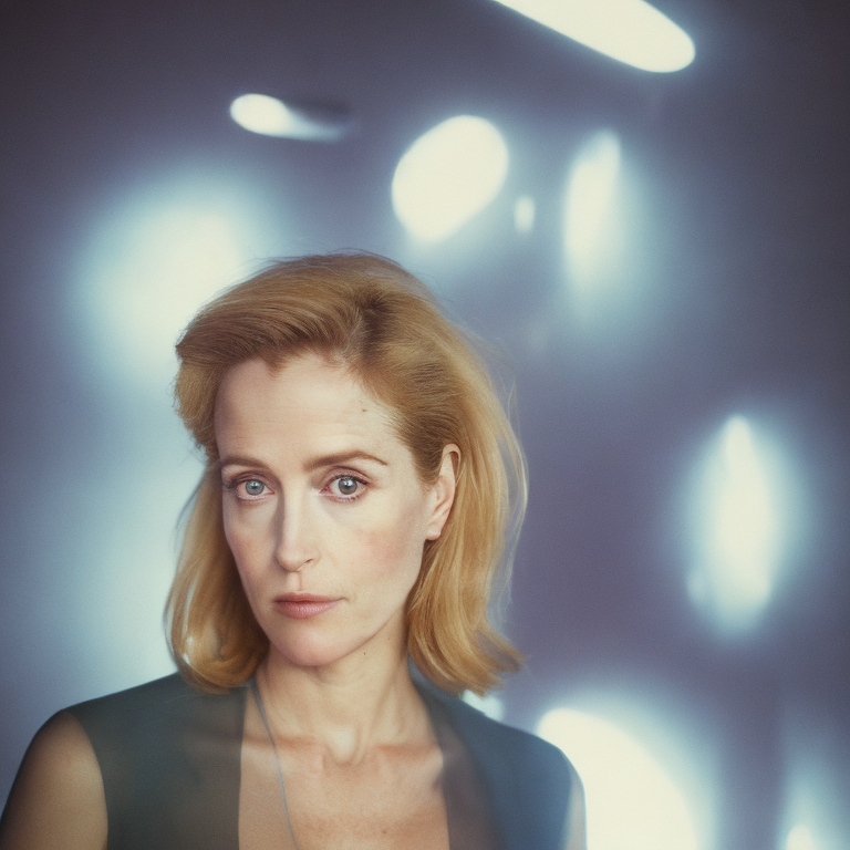 2nd person shooter gillian anderson cat person --faceor