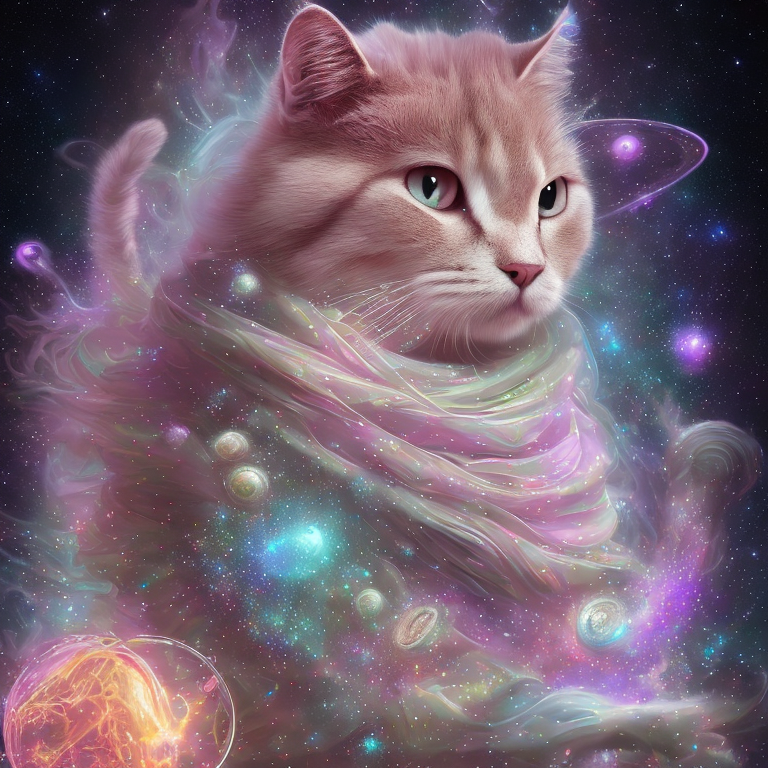 Cosmic kitty  --glibber