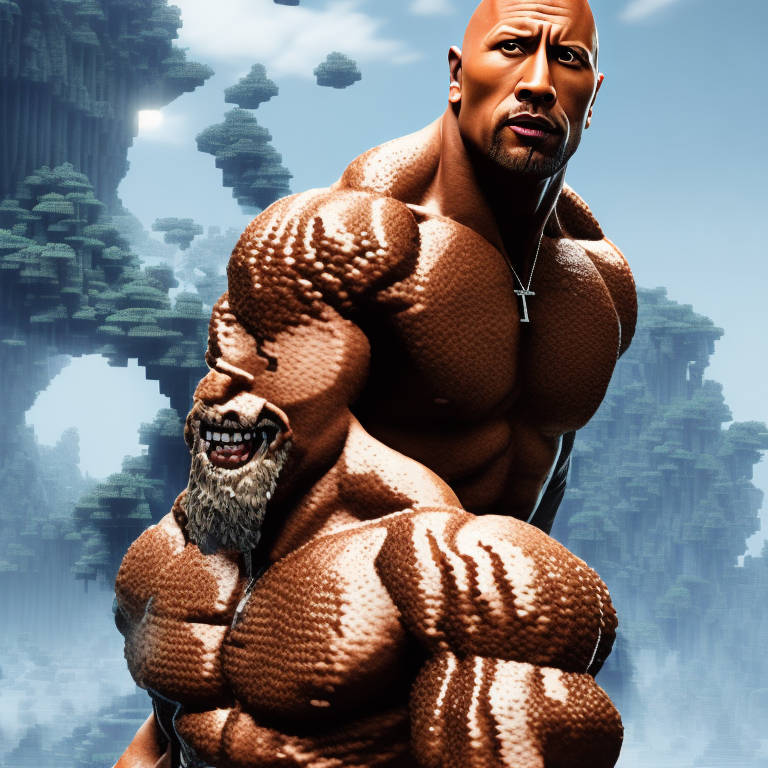 dwayne johnson is the wither --mtr