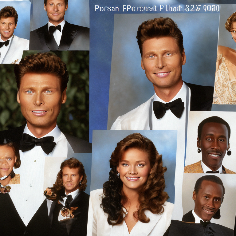  ryan seacrest | don cheadle | rihanna | bill pullman | bill paxton | 8 faces on a high school yearbook page     