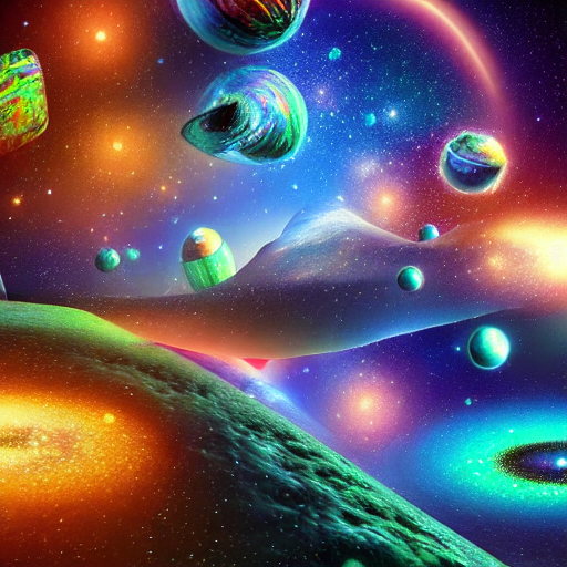 Endless possibilities in outer space --dream
