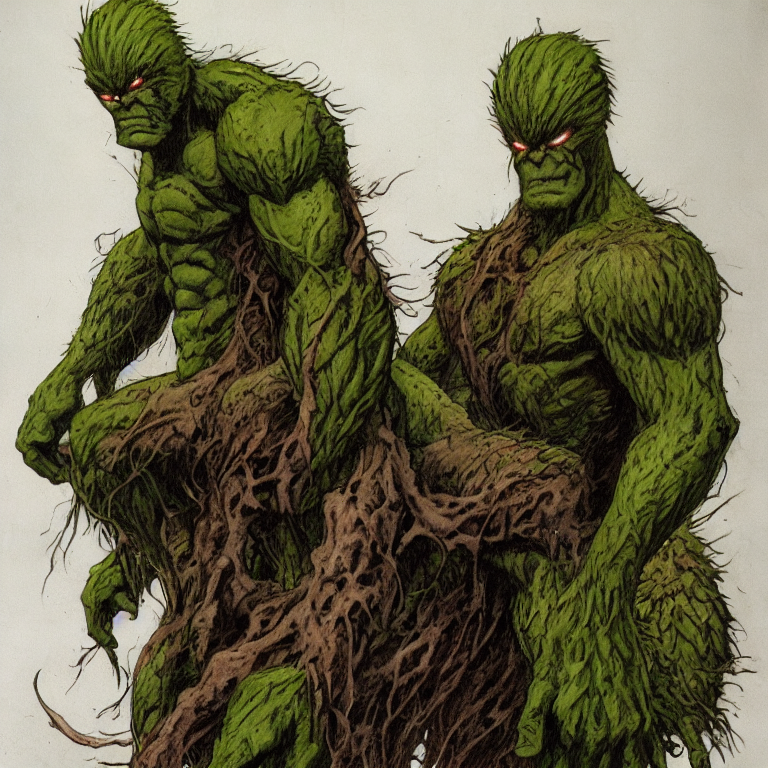 swamp thing in hecka slammin
 --happen